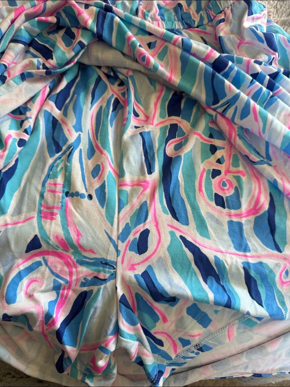 Lilly Pulitzer Reble Romper Dress Nautical Print - Picture 11 of 14